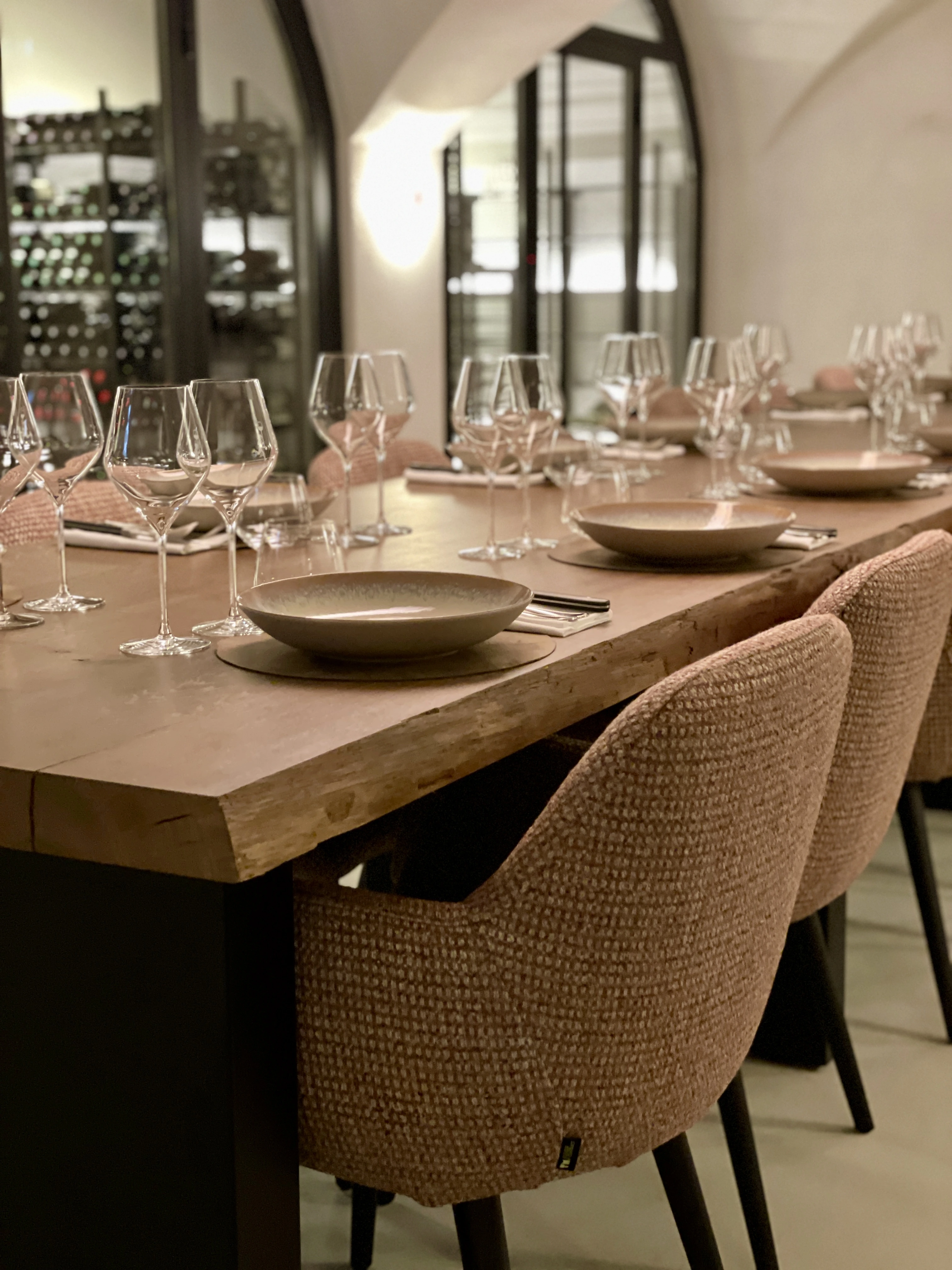 Caveau privatisable pour dîners Grands Crus au Club WineYouWant